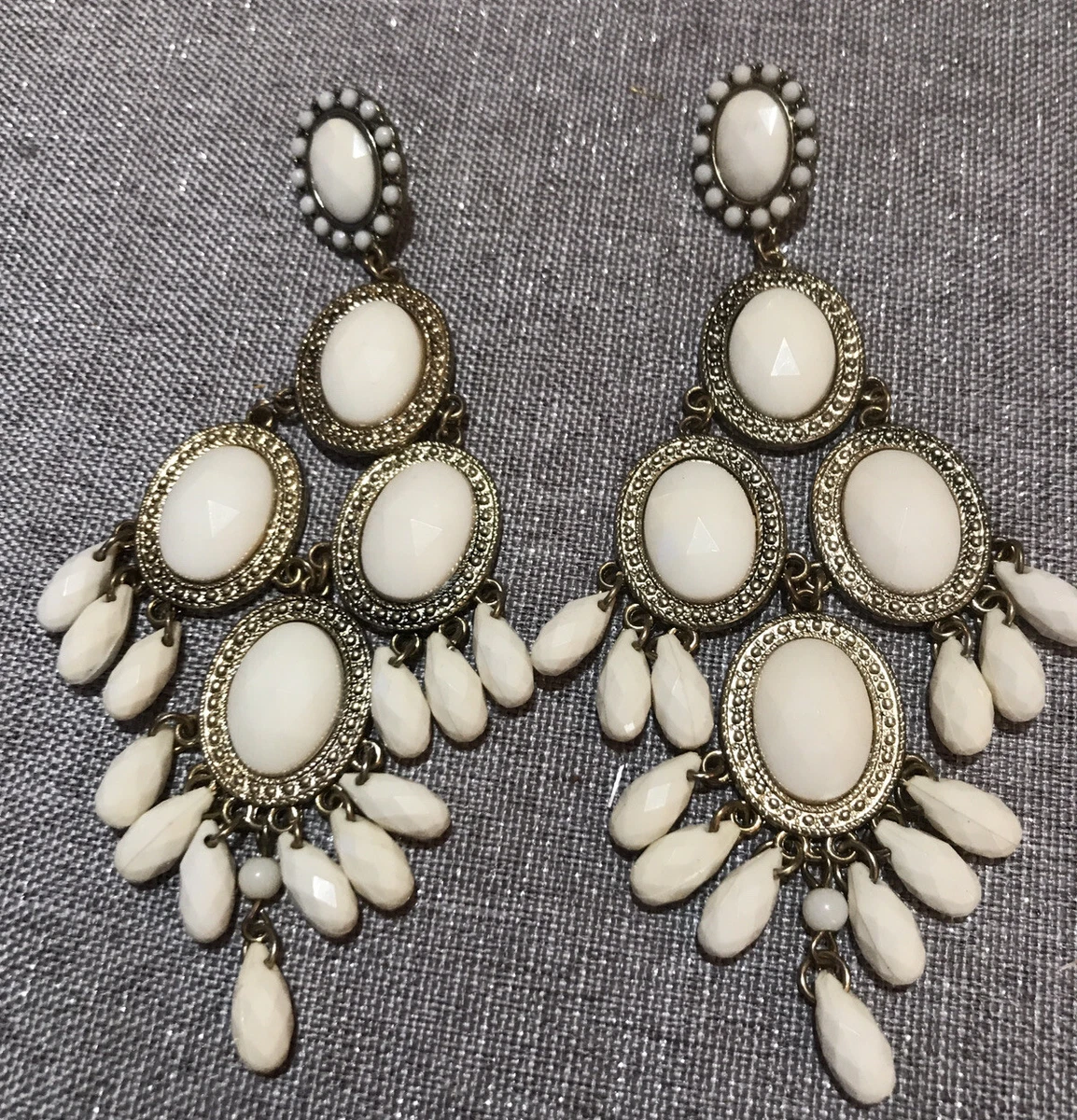 Statement earrings best sale ebay