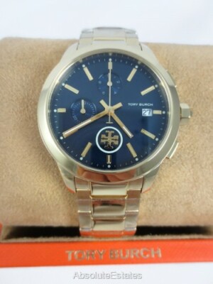 Tory Burch Collins Chronograph Blue Dial Ladies Watch Tory Burch | Accessories | Tory Burch Collins Chronograph  main image 3