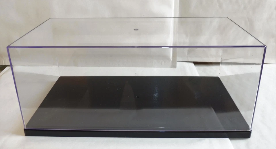 4 Boites Vitrine Show Case 1/24 + Socle pour Miniatures Neuf Emballé - Photo 2/2