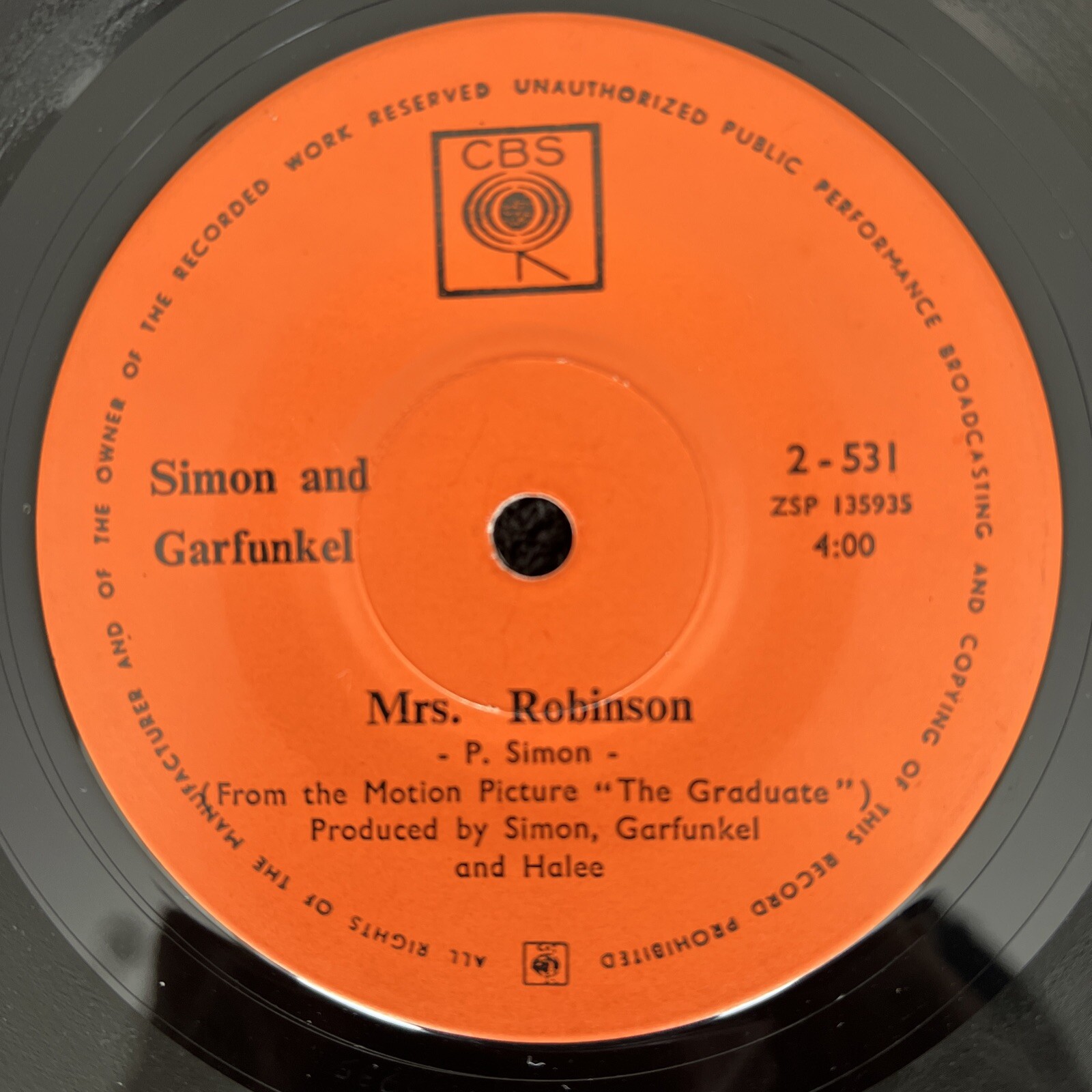 Simon & Garfunkel Mrs. Robinson / Old Friends, Bookends 7'' Malaysia