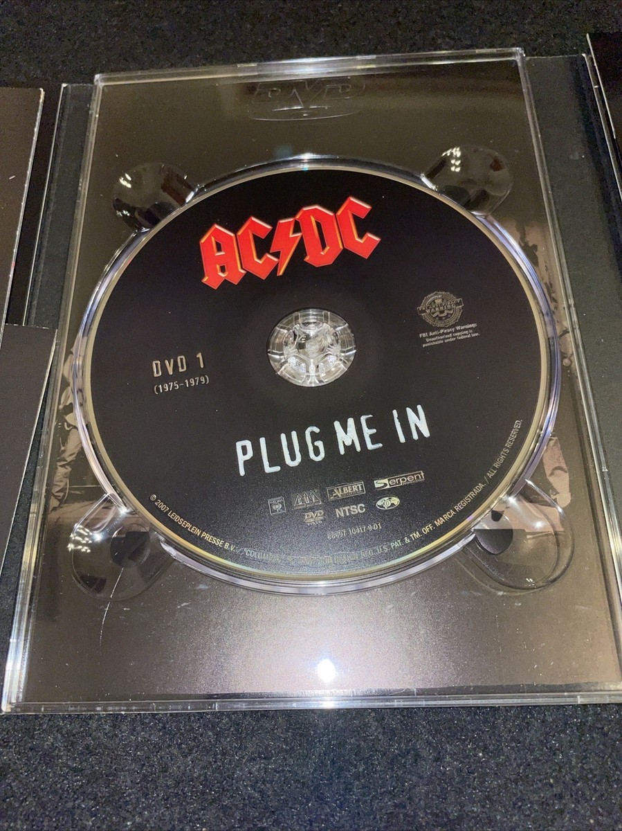 AC/DC Plug Me In 2DVD Set + 3 Track Bonus CD 886971041798| eBay
