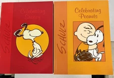 Celebrate Peanuts By Charles M. Schulz 2 Book set NEW
