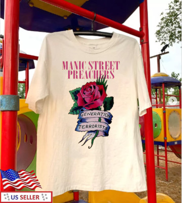 Manic Street Preachers Rock Band Shirt Generation Terrorists | eBay