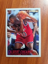Fleer Basketball Collection Card 🏀 1994 1995 Bullets #232 Calbert Cheaney