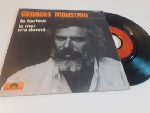 VINYLE 45 TOURS Georges Moustaki – Le Facteur / La Mer M'a Donné / 1970 - Bild 1 von 2