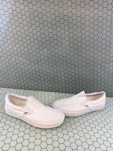 low top vans all white