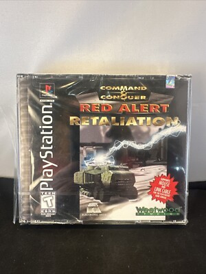 Command & Conquer: Red Alert -- Retaliation (Sony PlayStation 1, 1998) PS1 New