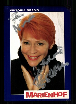 Viktoria Brams Marienhof Autogrammkarte Original Signiert ## BC 173040