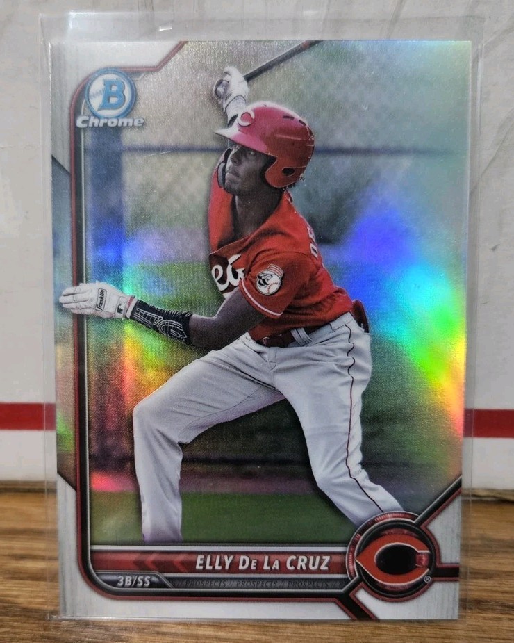 2022 Bowman Chrome - Prospects Elly De La Cruz #BCP-224 Refractor /499 (RC)