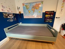 Green kid single sofa bed from LaRedoute. Original price £369