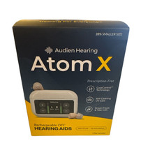 Audien Hearing ATOM X Wireless Rechargeable OTC Hearing Aids