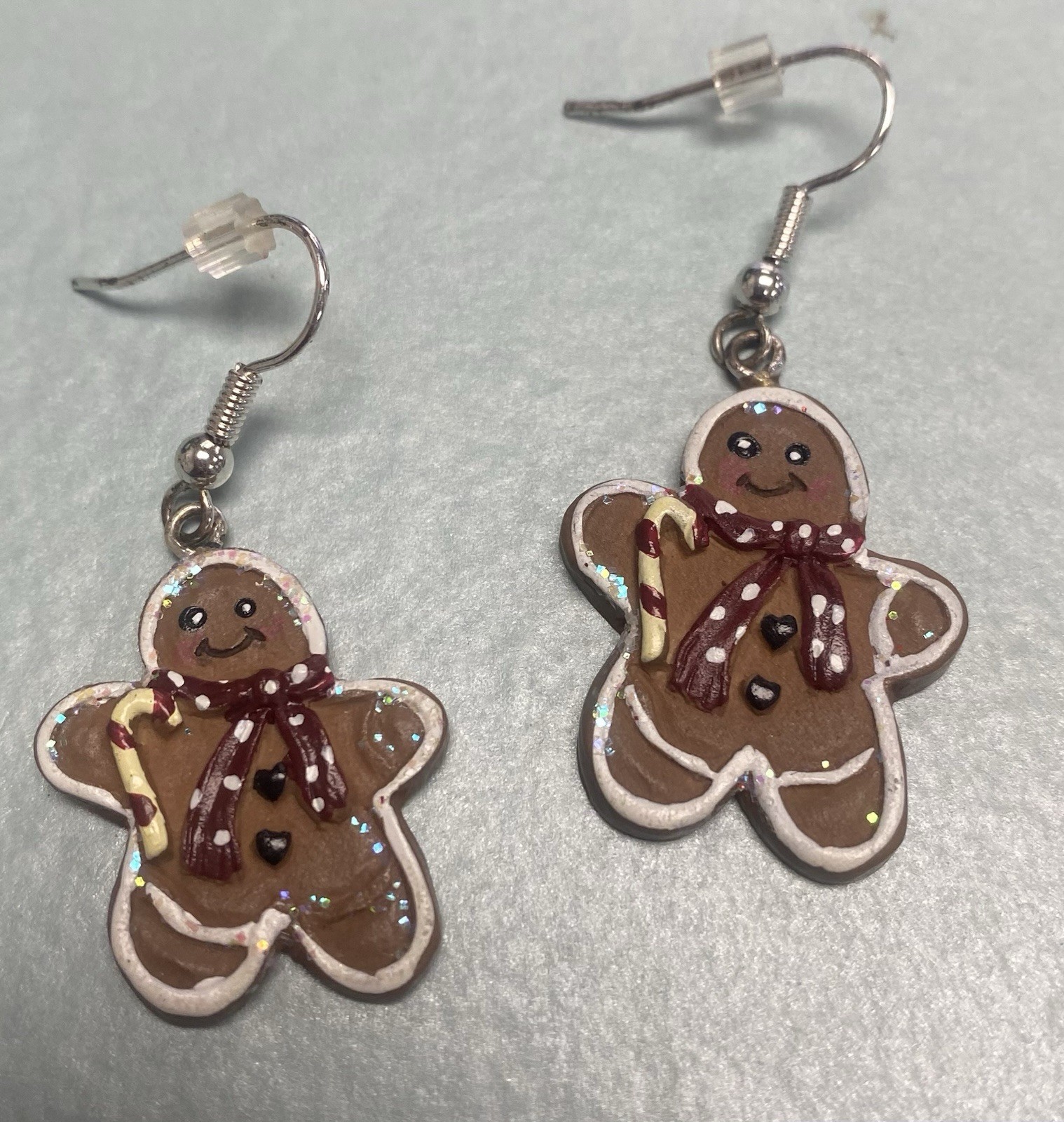 Gingerbread Man Dangling Lightweight Christmas Fu… - image 3