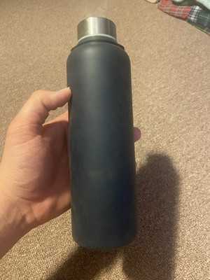 Prada Beauty Luna Rossa Ocean. Glass Water Bottle & Silicone