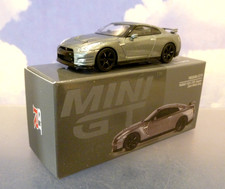 MINIGT MINI GT 1/64 NISSAN GTR GT-R NISMO R35 CRS VERSION DARK METAL GREY #1089