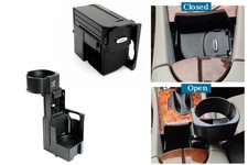 Mittelkonsole Becherhalter f&uuml;r Mercedes CLS W219 03-10 E W211 S211 02-09 Schwarz