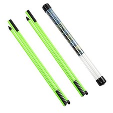 Golf Alignment Sticks, Swing Trainer Training Aid Green