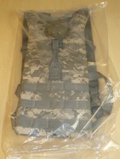 Hydramax Water Hydration System Pack Drink Bag US Army Camo Hiking Back Canteen.