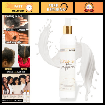 Deep Hydrating Conditioner - Natural Formula for Elasticity & Detangling, 8 oz