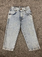 Vintage Little Levi  s Orange Tab Denim Jeans Toddler 3T Made In USA