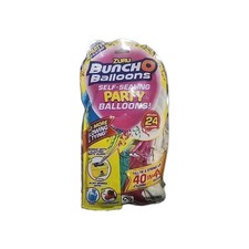 Zuru Bunch O Balloons 24-Pack Pink Blue White Self-Sealing