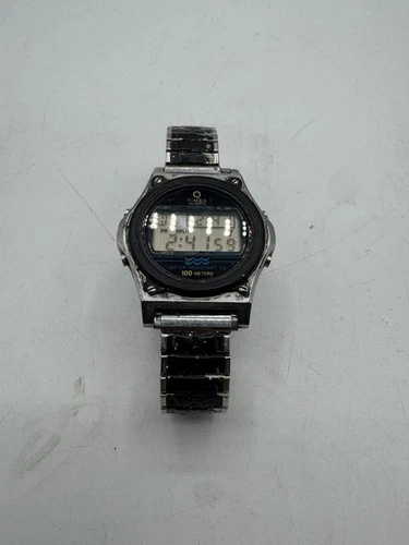 Timex Atlantis 100 80s Vintage Digital Watch New Batt