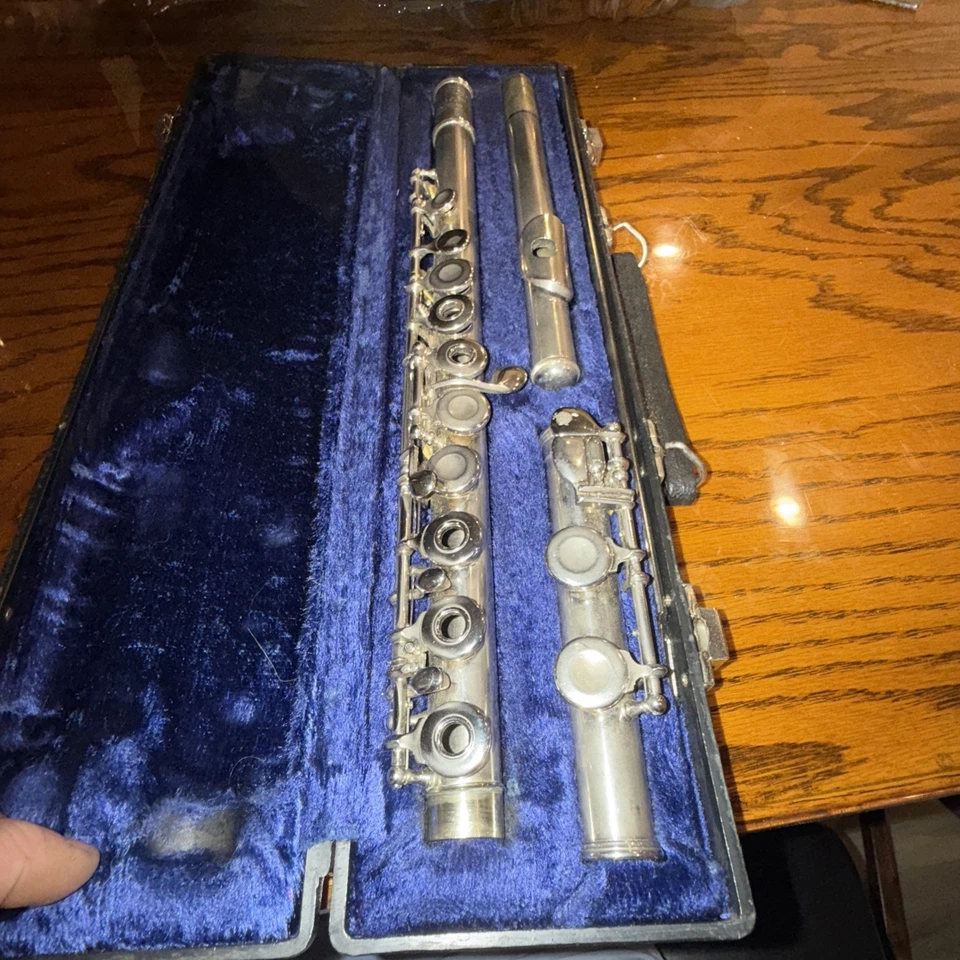 Flauta Selmer Bundy II de colección con agujero abierto Foto 3 de 4