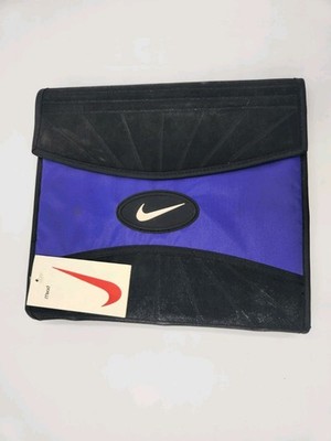 Vintage 1995 NOS Nike Purple & Black Mead Trapper Keeper w/Nike 1995 Folders