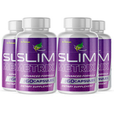 Slim Metrix- Keto  Weight Support- 4 Bottles- 240 Capsules