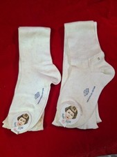 2 Pair Vintage Babe LeRoi Childrens Baby Girls Socks Stockings