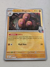 Team Rocket's Dugtrio (Energy Symbol) 101/217 Ascended Heroes Pokemon Reverse