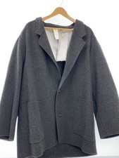Mens Aquascutum Aquascutum Coat LL wool GRY plain col 95