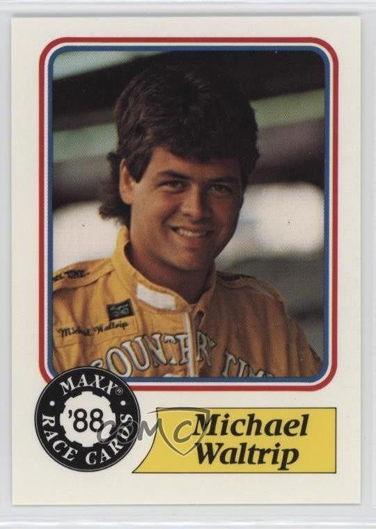 1988 Maxx Michael Waltrip #98 Rookie RC 0g46