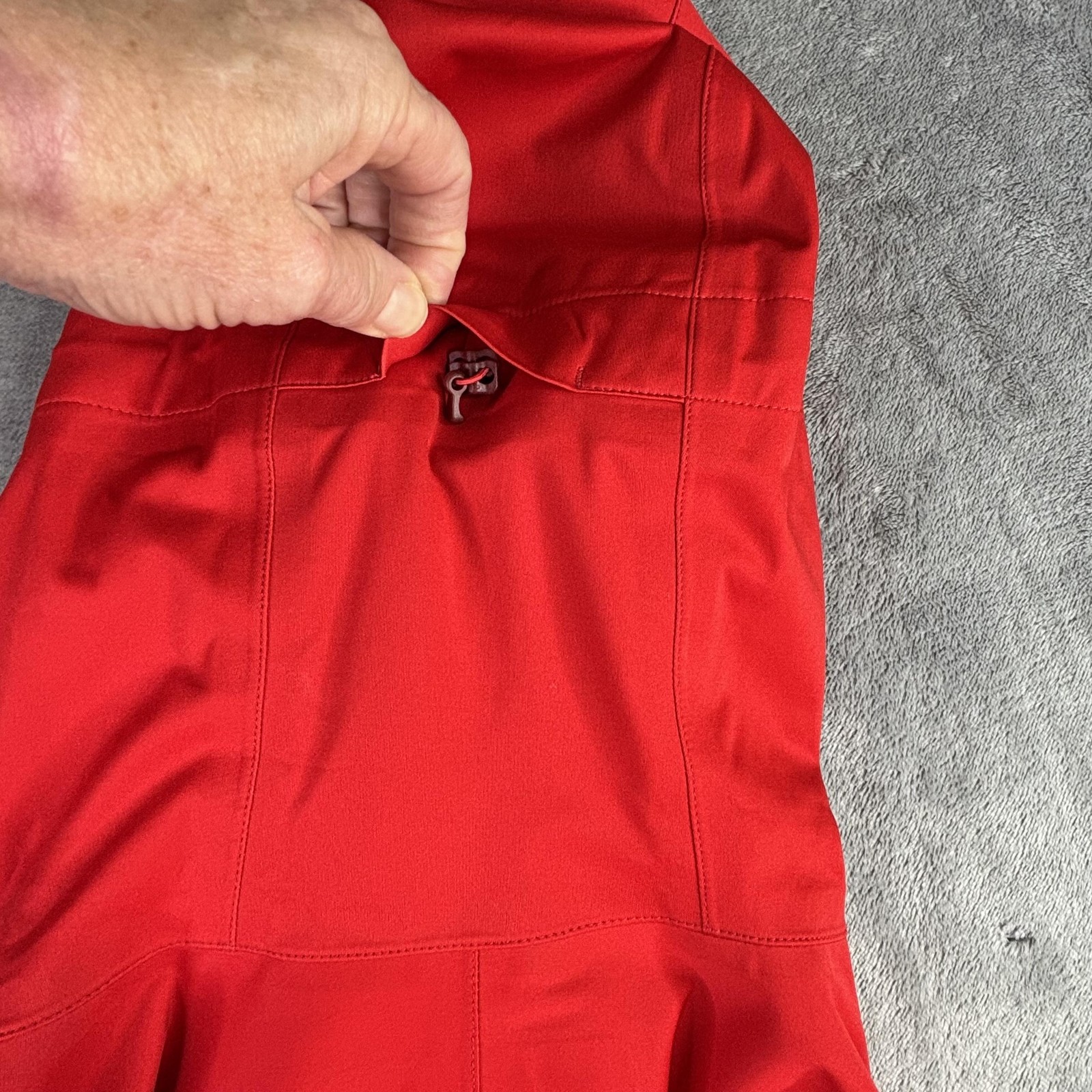 REI Elements E1 Jacket Womens Medium Red Hooded S… - image 18