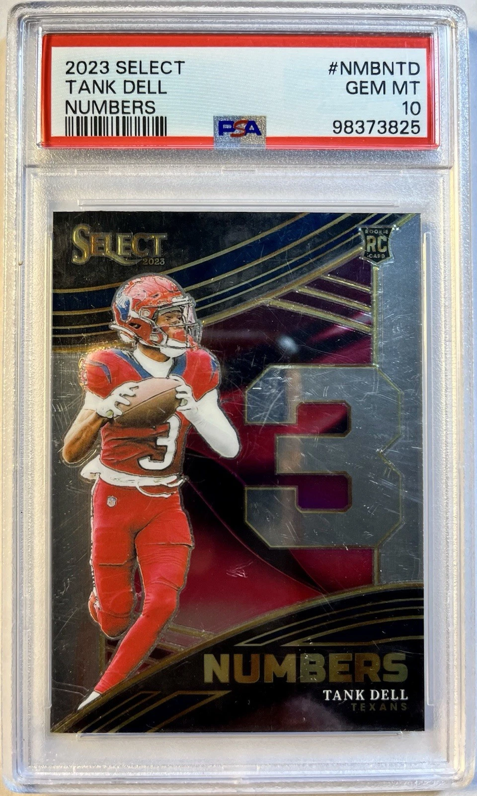 Tank Dell Panini Select Select Numbers #NMBNTD Base