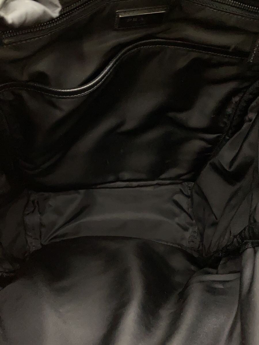 PRADA Backpack BLK Allover Pattern From Japan - image 6