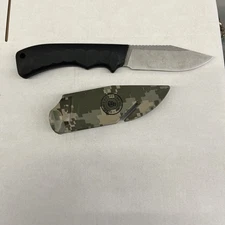 SOG Ace Fixed Blade Knife With Camo Sheath