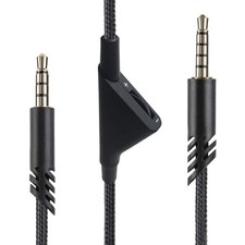 Astro A10 A40 Headset Replacement Inline Volume Control Audio Cable 2 Meter
