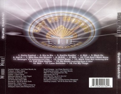 WHOO WHEE - OUTTA CONTROL [PA] NEW CD