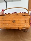 🧺 Longaberger 1997 Dresden Tour Basket II Combo – Signed by Family ✍️ — photo 3