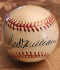 Ted Williams Autographed Signed Rawlings American League Baseball-Shrink Wrapped