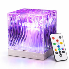 Northern Lights Projector Cube LED Galaxy Night Light Remote Timer 18 Colours