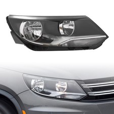 Halogen Headlight for 2012 2017 Volkswagen Tiguan 5N0941006 Right Passenger