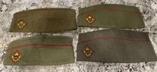 Vintage Boy Scout Garrison Cap Lot