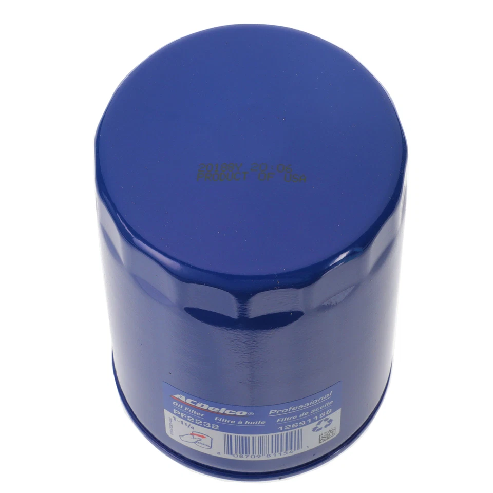 Filtro de aceite de motor OEM NUEVO 2017-2020 Chevrolet Silverado GMC Sierra 6,6 L 12691158 Foto 3 de 4