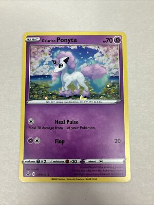 galarian ponyta pokemon card value Rapidash 82/202 Sword & Shield - Rare - Evolution Lot Colorless Artistkiris Galarian Ponyta - 81/202 -