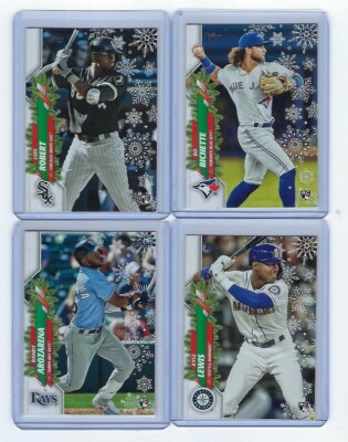 2020 Topps Holiday Baseball - You Pick & Complete Your Set #HW1-220 Base Singles