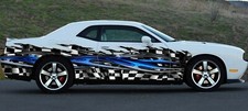 Racing Flag Car Graphics Checkered Flag Car Wrap Tribal Flag Car Vinyl Racing Flag Car Graphics Checkered Flag Car Wrap Tribal Flag Car Vinyl