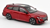 Norev 1/43 Peugeot 308 Sw Gt 2021 Rot Modellbau Statisches Modell Diecast