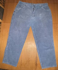 Vintage Zeppelin Blue Corduroy Pants Men  s Casual Wear