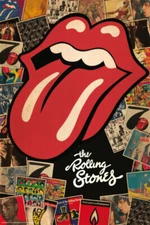 The Rolling Stones - Music Poster (Comic Style Album Cover Collage) (24" x 36")